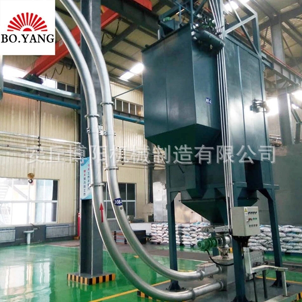 鐵紅粉噸袋破袋設(shè)備是如何完成工作的？