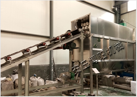 自動(dòng)拆包機(jī)密閉式拆包設(shè)計(jì)，拆包無(wú)揚(yáng)塵