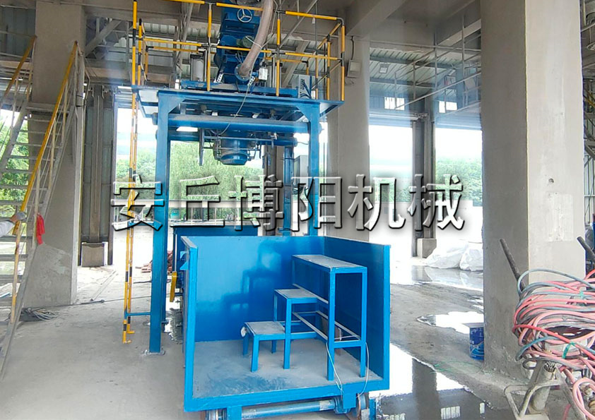 安丘博陽機械石灰石噸袋包裝機工作程序是什么？