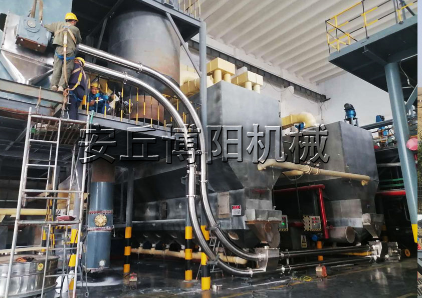 安丘博陽機械鋰粉管鏈輸送機在實際應(yīng)用中有哪些優(yōu)勢呢？