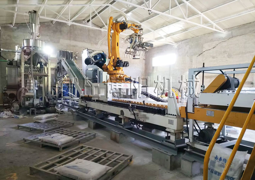 金屬粉全自動(dòng)拆包機(jī)械手 全自動(dòng)拆垛拆包機(jī)的產(chǎn)品特點(diǎn)