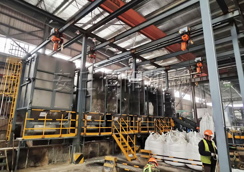 片堿噸袋拆包機(jī)的工作原理 堿粉噸包拆袋機(jī)主要優(yōu)勢